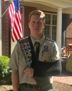 Grant Gabaldon, Eagle Scout 2017