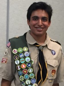 Rohan Parikh, Eagle Scout 2017