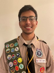Pranshu Bhaumik, Eagle Scout 2021