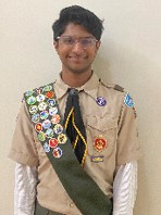 Siddarth Mallemudi, Eagle Scout 2021