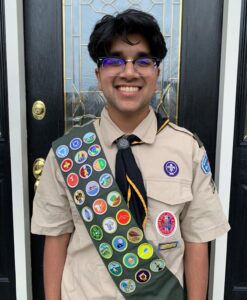 Ishaan Sharma, Eagle Scout 2022